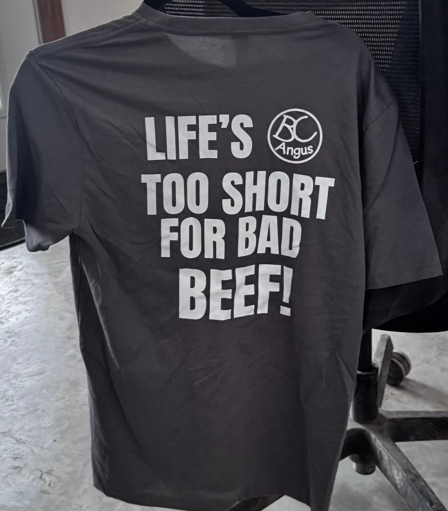 BC ANGUS T-SHIRT - ADULT - BC Angus