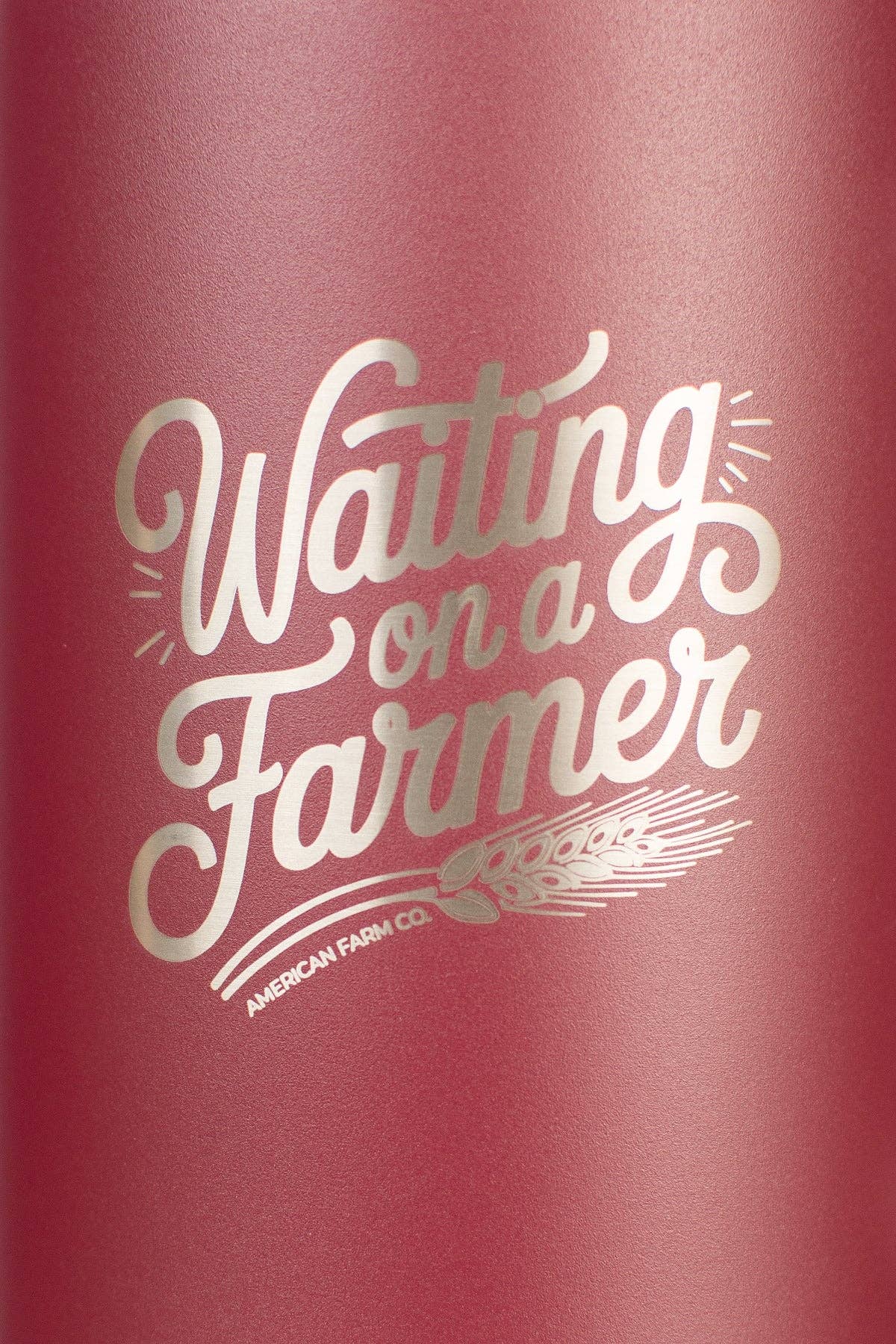'Waiting on a Farmer' 40oz Water Tank Tumbler