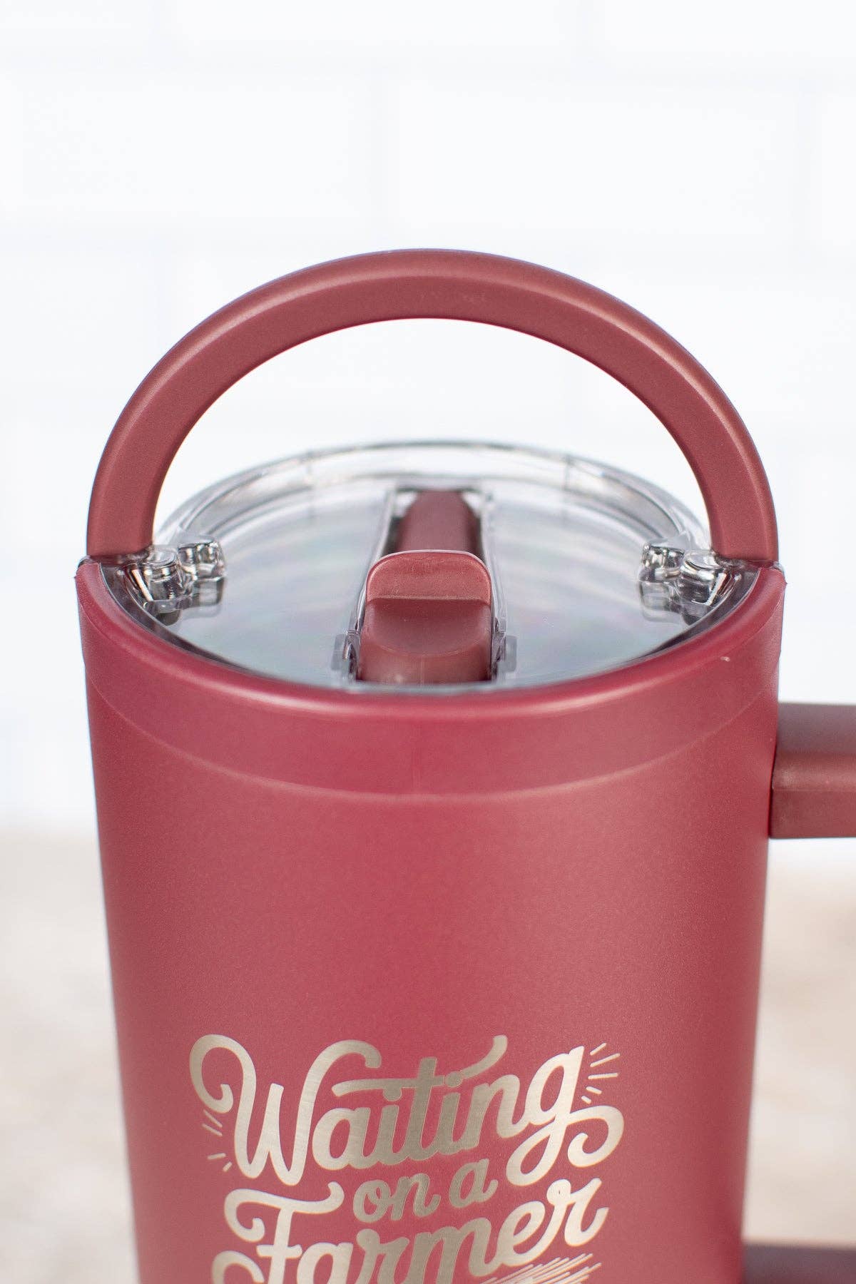 'Waiting on a Farmer' 40oz Water Tank Tumbler