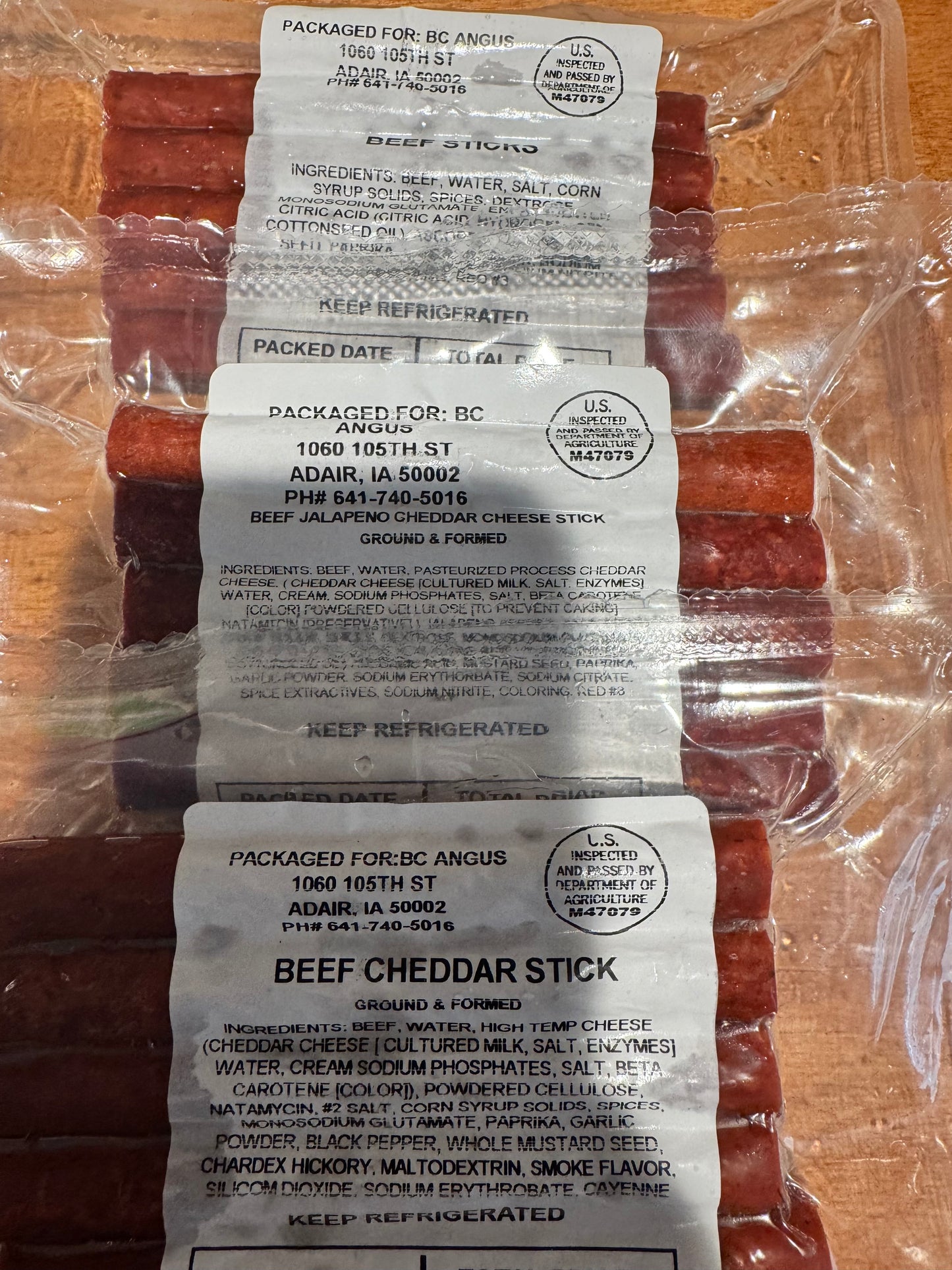 Beef & Cheddar Snack Pack