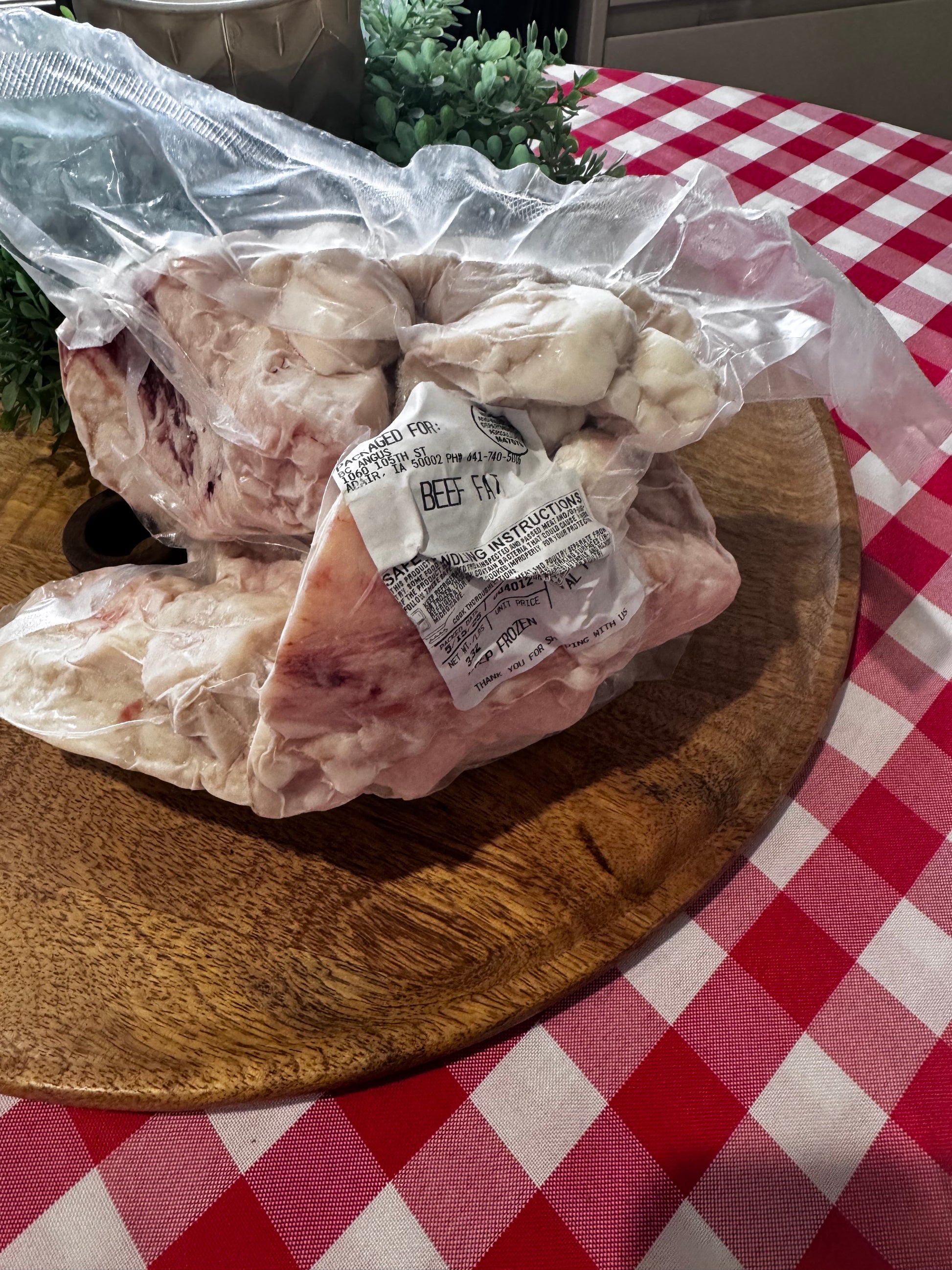 BEEF TALLOW - BC Angus