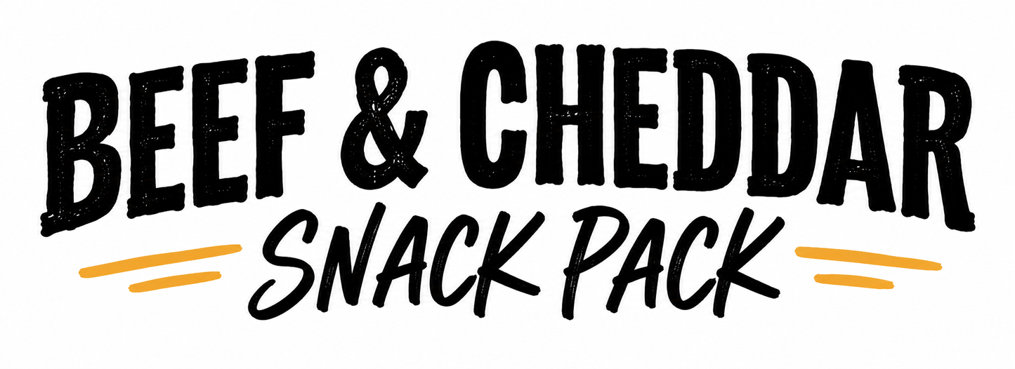 BEEF & CHEDDAR SNACK PACK