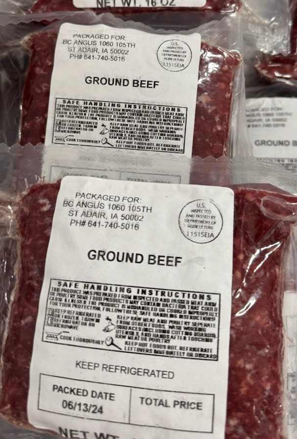 GROUND BEEF BUNDLE -50Lbs